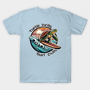 Surfing Turtle T-Shirt